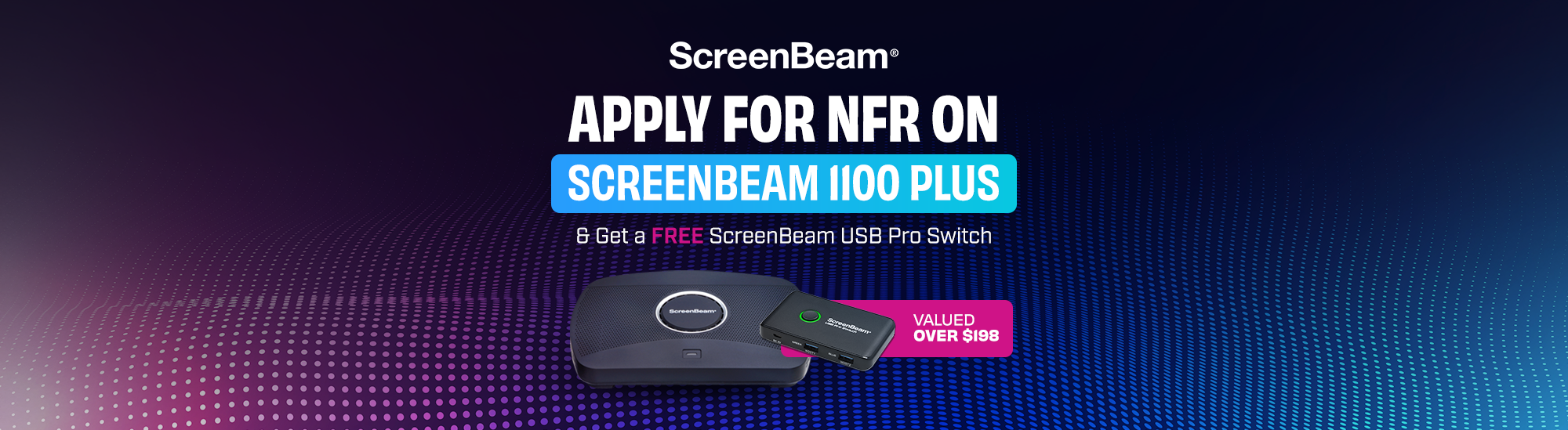 ScreenBeam Apply for NFR on SB-1100P
